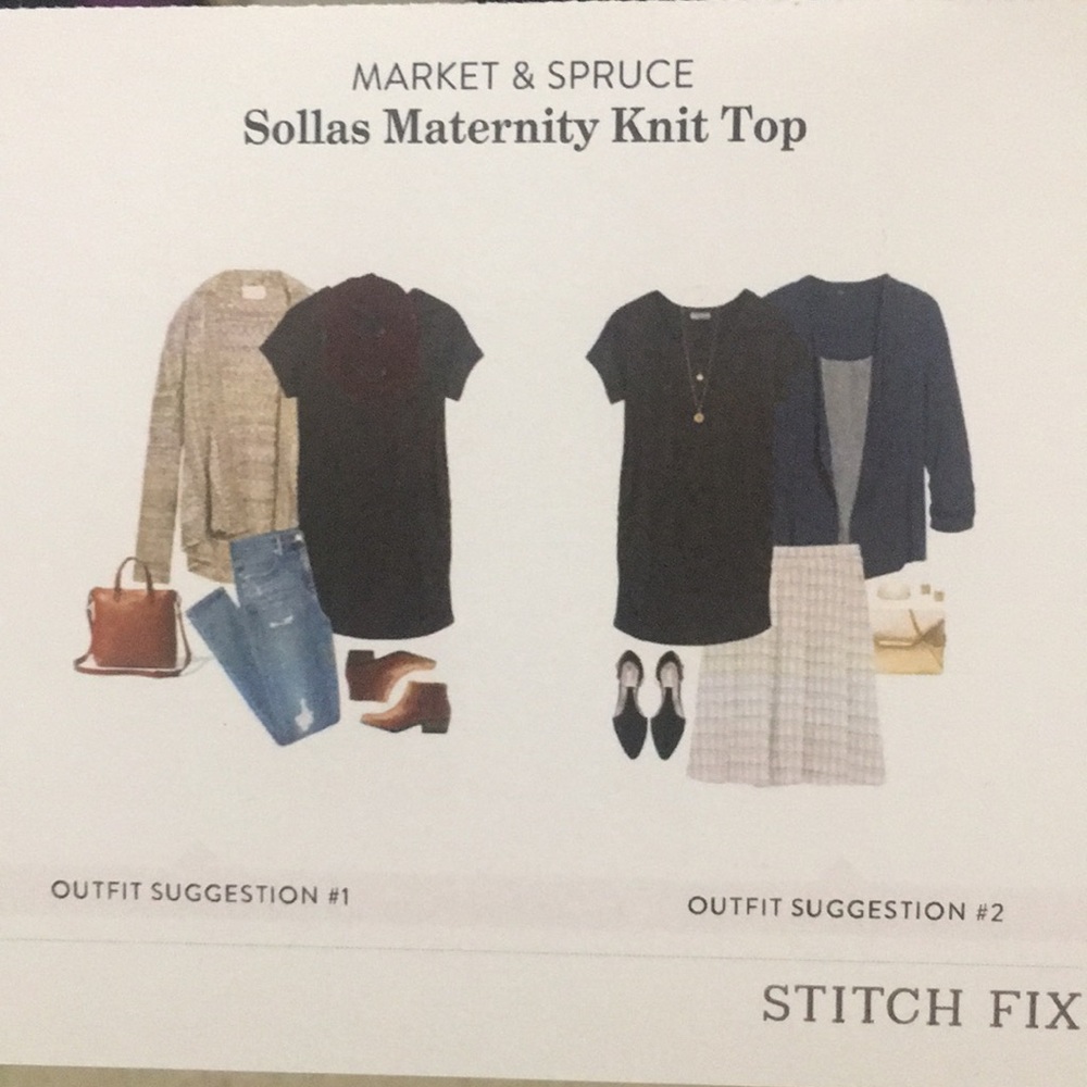 Stitch fix Maternity knit top